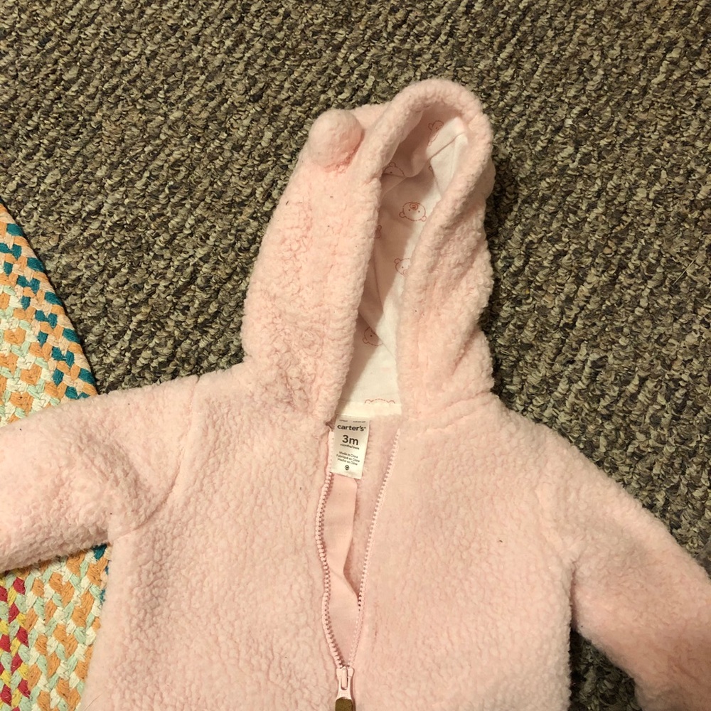 Carter’s Sherpa Hooded Bunting